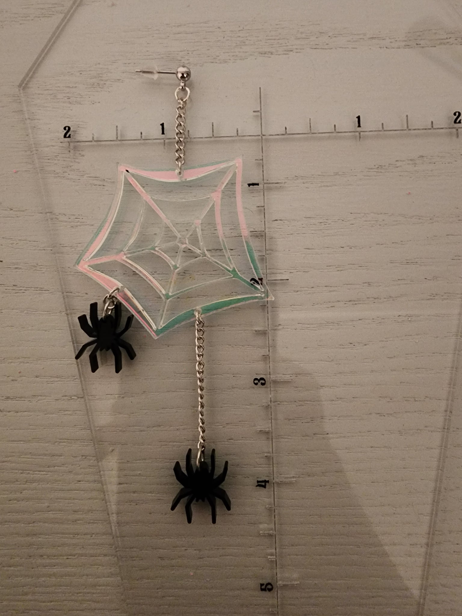 Spiderweb Stud Earrings